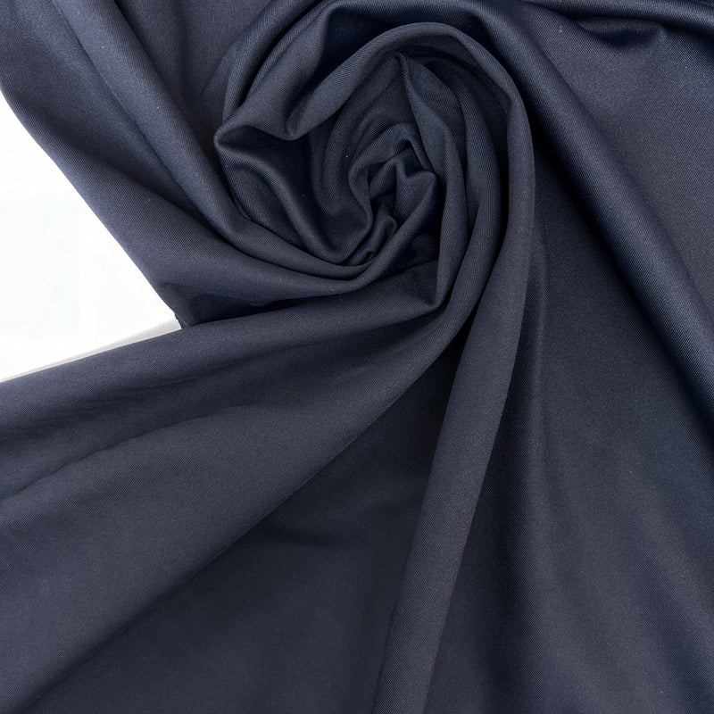 Blue Polyester Elastane Knitted Sportswear Fabric