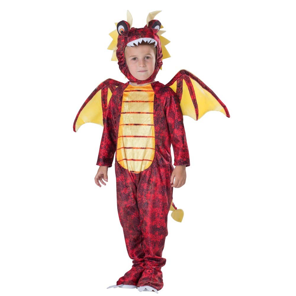 Dress Up America Red Dragon Costume For Kids