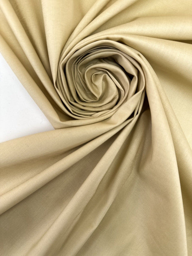 Viscose Elastane Woven Beige