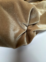 Polyester Elastane Velour Beige