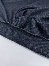 Viscose Knit Melange Blue Gray