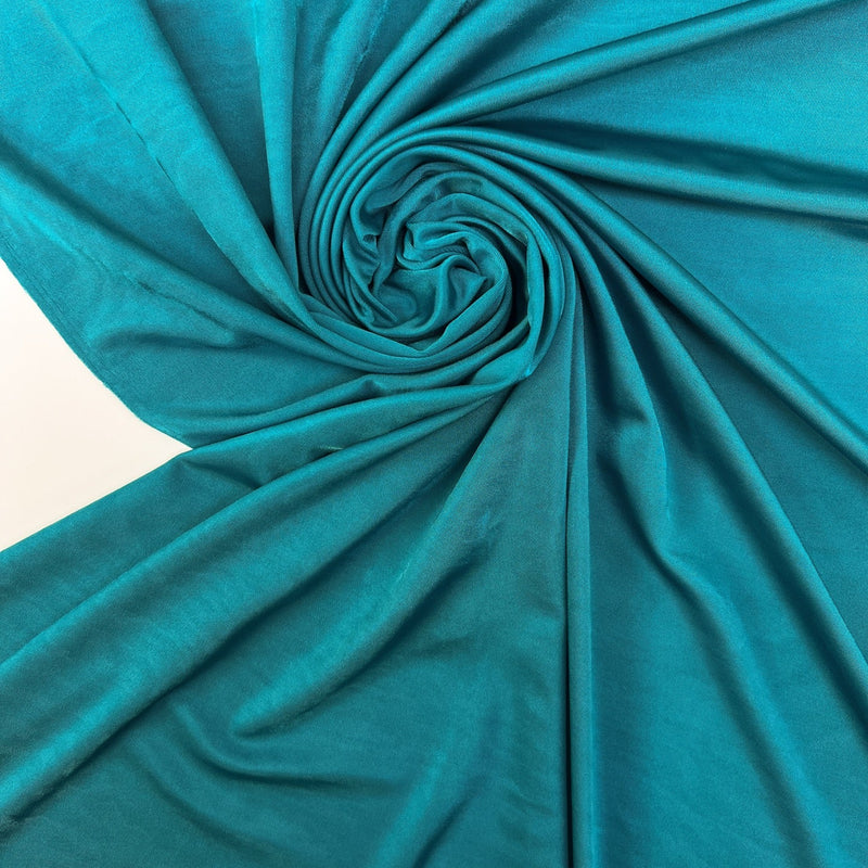 Viscose Knitted Fabric Blue Moiré