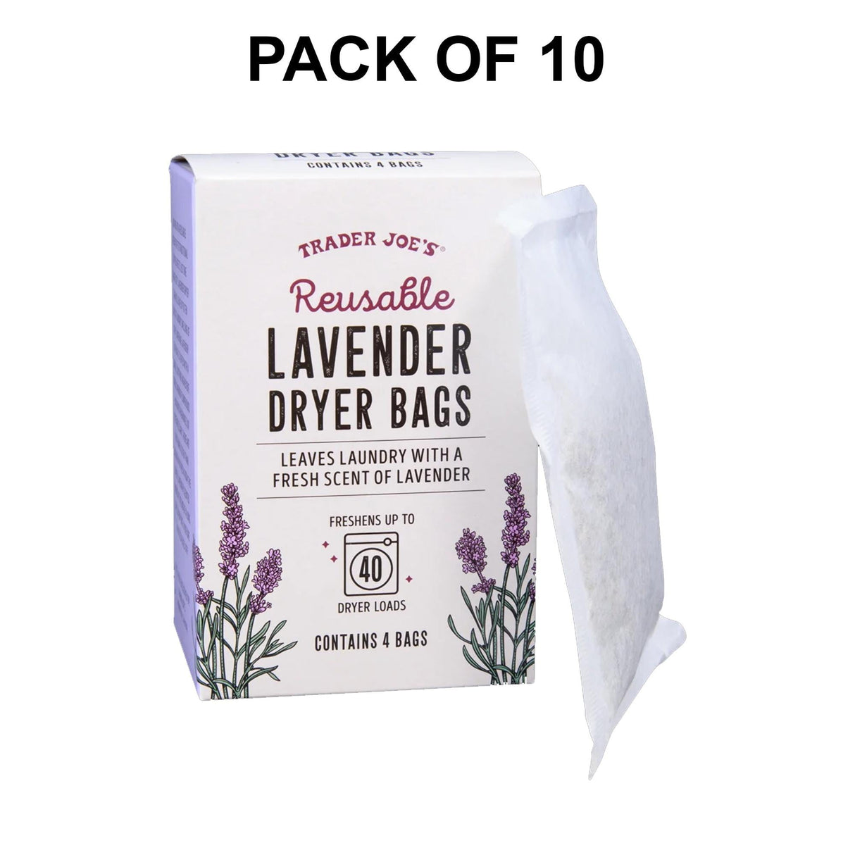 Trader Joe’s Reusable Lavender Dryer Bags | 1 Each