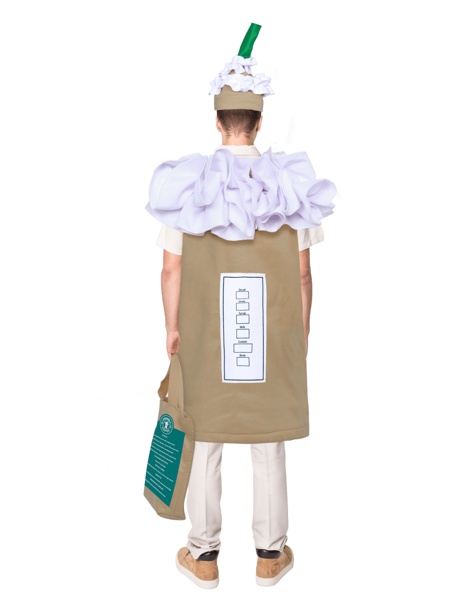 Frappuccino Costume For Adults - One Size