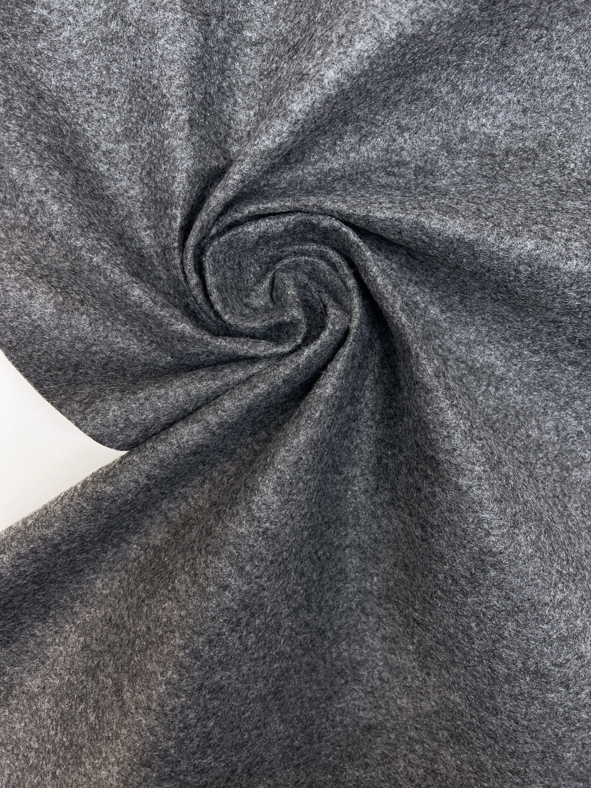 Viscose Blend Melange Gray Fabric
