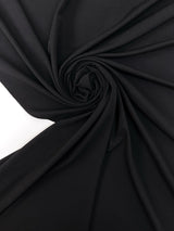 Black Cotton Knit Fabric