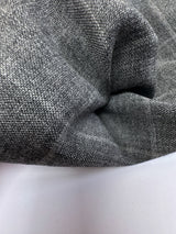 Wool Tweed Checked Gray