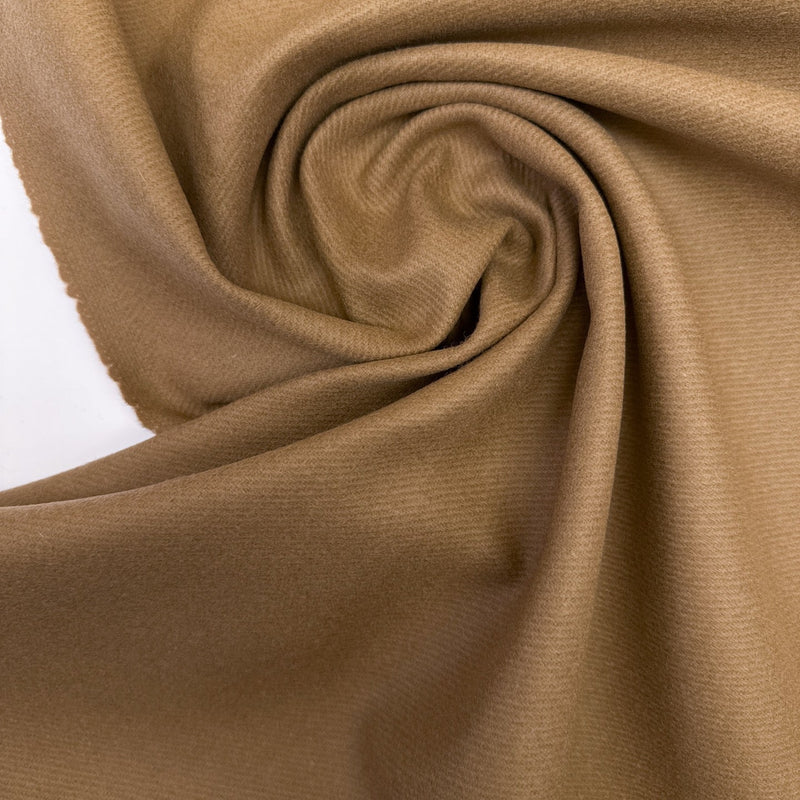 Beige Wool Blend Tweed