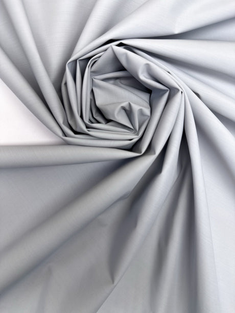Wool Polyamide Woven Gray