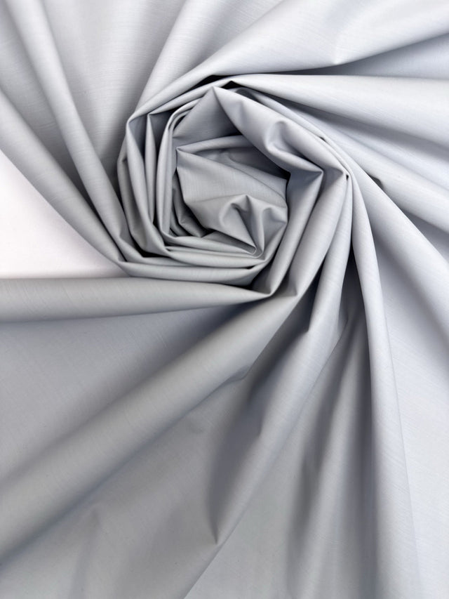 Wool Polyamide Woven Gray