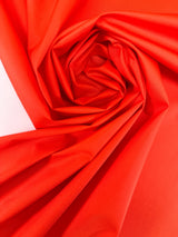 Viscose Elastane Huckaback Fabric Red Orange