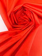 Viscose Elastane Huckaback Fabric Red Orange