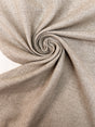 Linen Basket Weave Fabric Beige