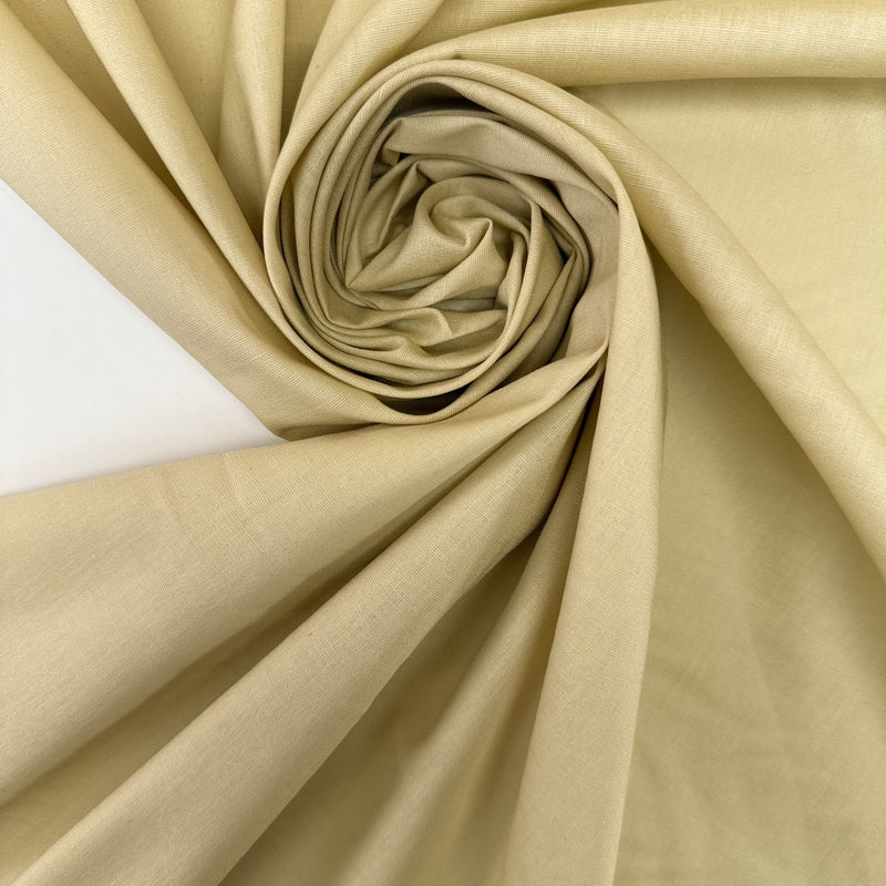 Viscose Elastane Woven Beige