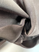 Polyamid Cotton Jacket Fabric Brown Striped