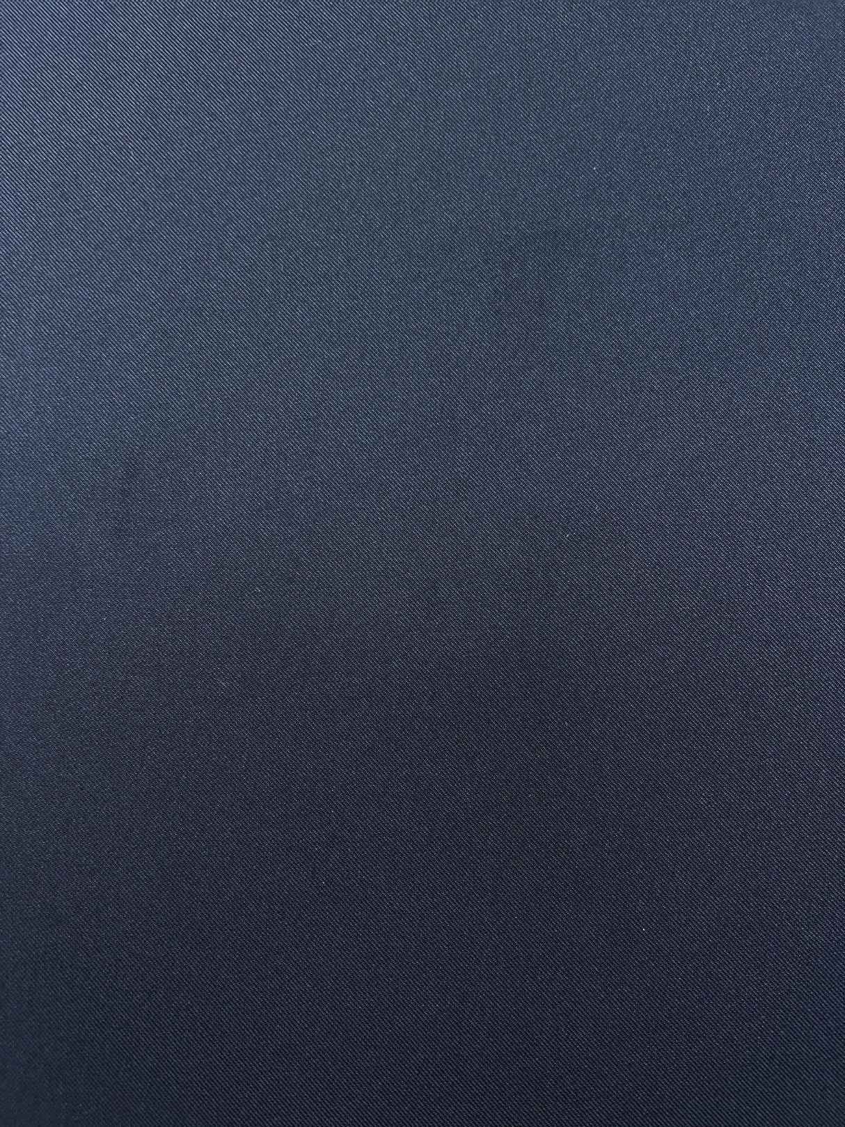 Blue Polyester Elastane Twill Suiting
