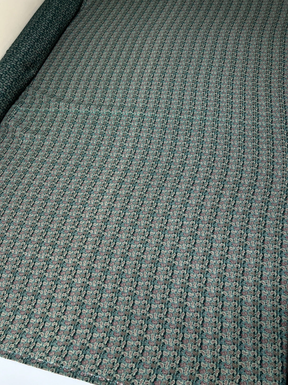 Wool Printed Abstract Fabric