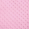 Minky Dimple Dot Faux Fur Fabric - 100 Percent Polyester, Embossed Dimple Dot, 60" Width (1 Yard)