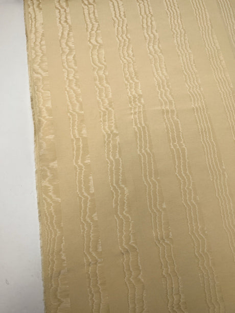 Polyester Moiré Fabric Beige