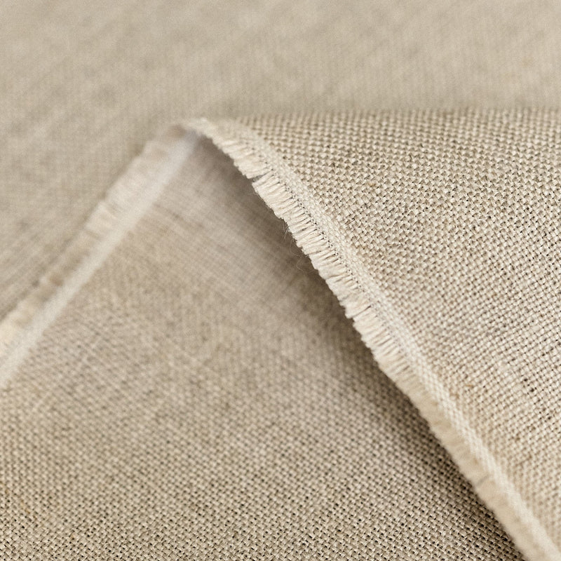 Pure Linen Fabric Natural