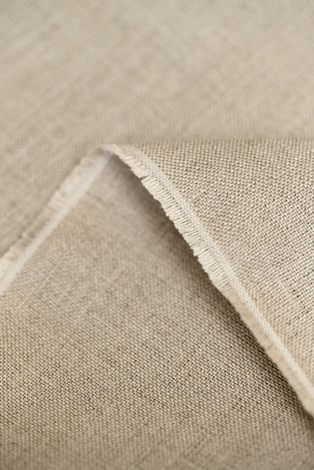 Pure Linen Fabric Natural