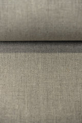 1 Yard Dark Natural Pure Linen Fabric 7 oz Softened Solid Weave 57 Inch Wide