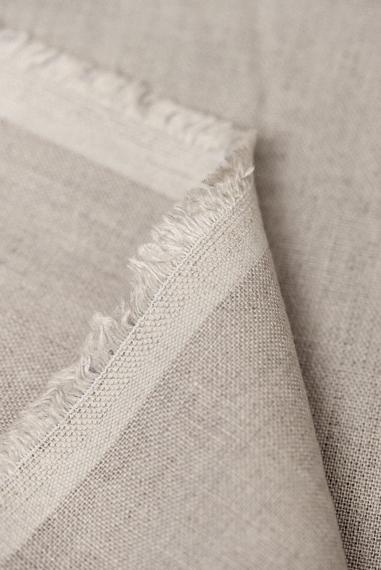 Pure Linen Light Natural Fabric