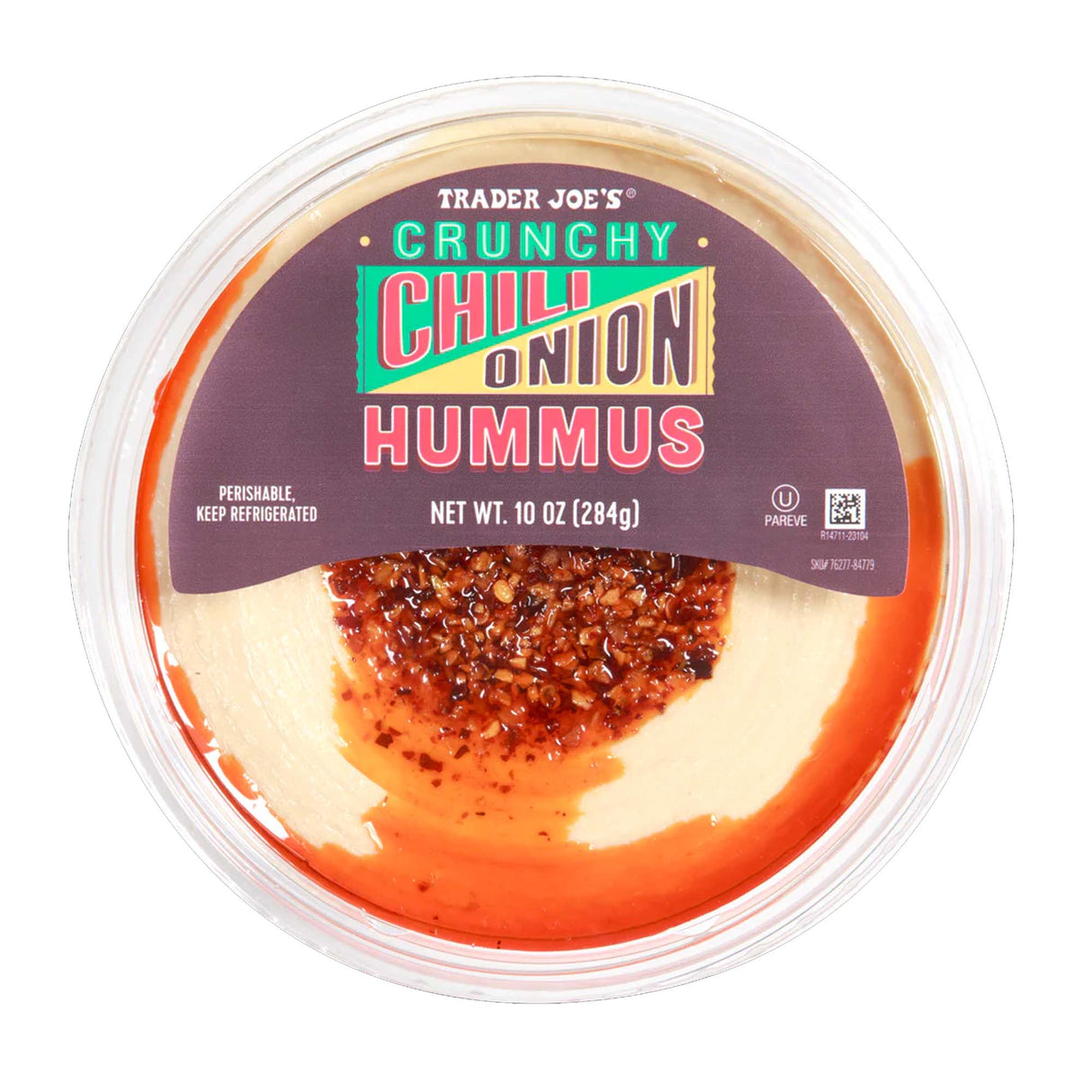 Crunchy Chili Onion Hummus – Creamy Chickpea Dip with Spicy Crunchy Topping