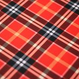 Modern Plaid Polyester Spandex Fabric - Multicolor Tartan Plaid Print, 58/60" Width, 240 GSM (1 Yard)