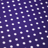 Dippin Dotz Poly Spandex Fabric - Small Polka Dots, Multiple Colors, 58/60" Width (1 Yard)