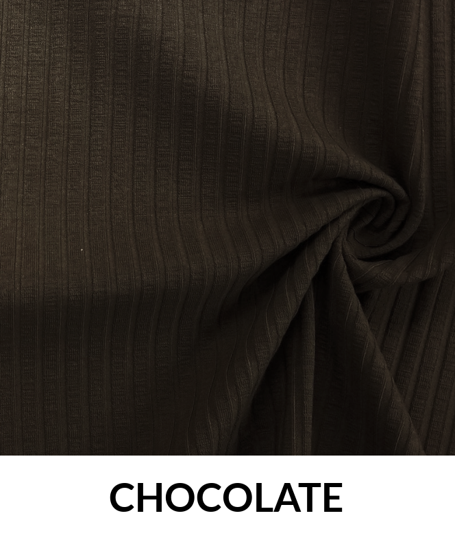 8 X 4 Rib Rayon Spandex Fabric - Ribbed Knit, 220 GSM