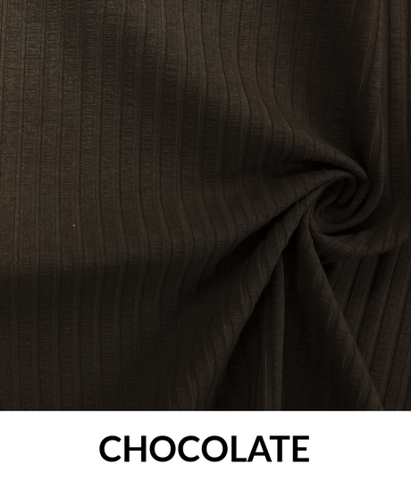 8 X 4 Rib Rayon Spandex Fabric - Ribbed Knit, 220 GSM