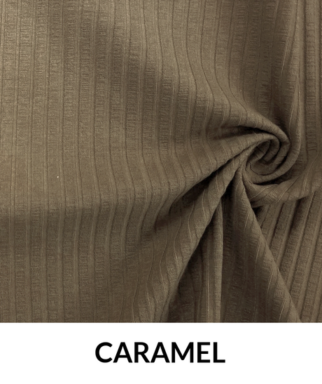 8 X 4 Rib Rayon Spandex Fabric - Ribbed Knit, 220 GSM