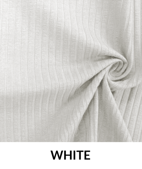 8 X 4 Rib Rayon Spandex Fabric - Ribbed Knit, 220 GSM