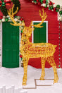 8' Giant Golden Reindeer