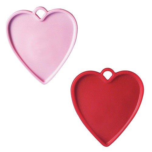 Balloon Heart Weights Red & Pink 100 Pack