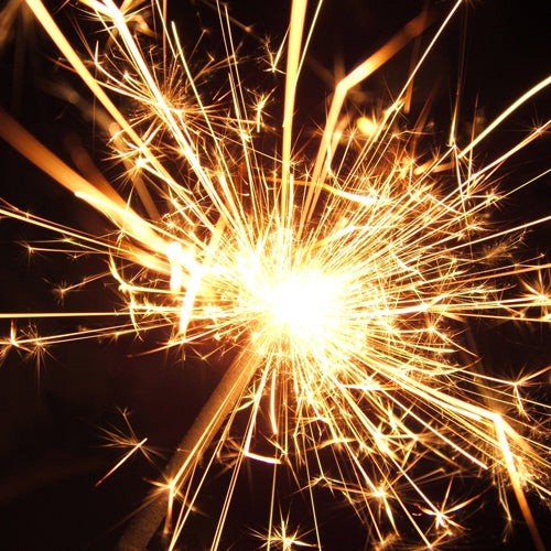 Gold Wire Sparklers 72 Pack