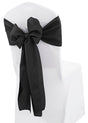 Polyester Chair Sashes 8x108 Black