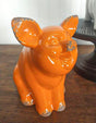 8.4” Ceramic Jolly Harvest Pig