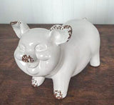 8.4” Ceramic Jolly Harvest Pig