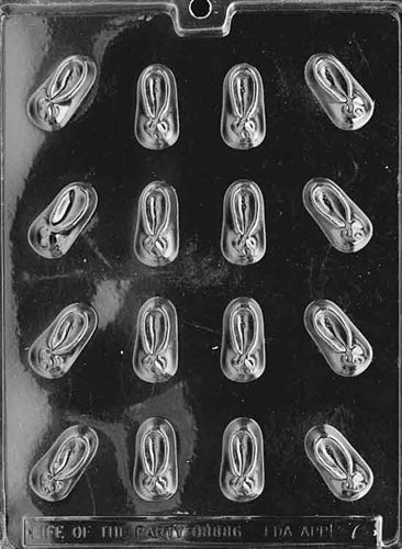 Baby Booties Chocolate Mold