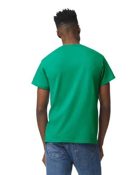Gildan 8000 DryBlend Cotton Poly Fabric - Kelly Green, Moisture-Wicking, Classic Fit (1 Shirt)