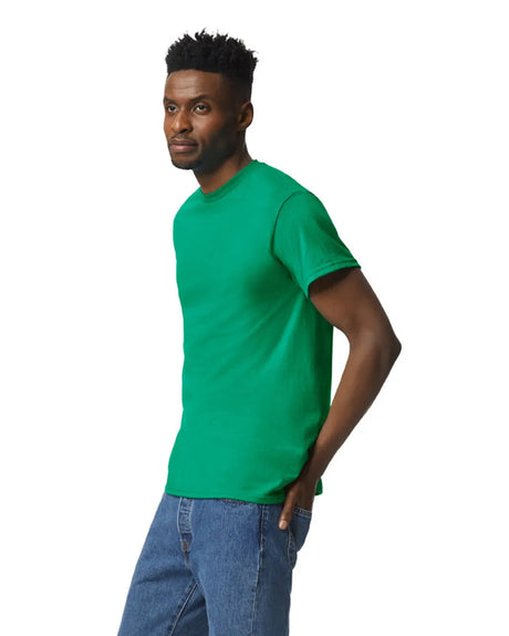 Gildan 8000 DryBlend Cotton Poly Fabric - Kelly Green, Moisture-Wicking, Classic Fit (1 Shirt)
