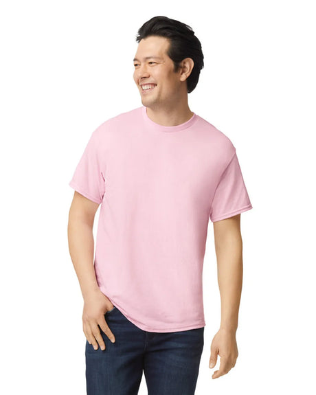 Gildan 8000 DryBlend Cotton Poly Fabric - Light Pink, Moisture-Wicking, Classic Fit (1 Shirt)