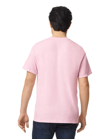 Gildan 8000 DryBlend Cotton Poly Fabric - Light Pink, Moisture-Wicking, Classic Fit (1 Shirt)
