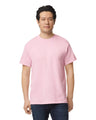 Gildan 8000 DryBlend Cotton Poly Fabric - Light Pink, Moisture-Wicking, Classic Fit (1 Shirt)