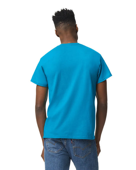 Gildan 8000 DryBlend Cotton Poly Shirt - Sapphire, Moisture-Wicking, Classic Fit (1 Piece)