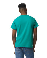 Gildan 8000 DryBlend Cotton Polyester T-Shirt Fabric - Jade Dome, Moisture-Wicking, Classic Fit (1 Piece)