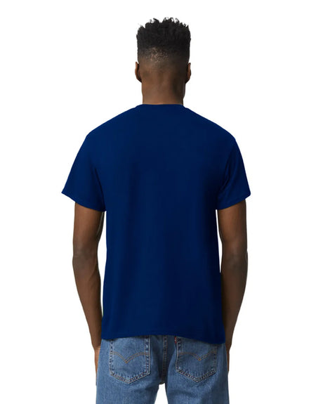Gildan 8000 DryBlend Cotton Poly Shirt Fabric - Navy, Moisture-Wicking, Classic Fit (1 Piece)