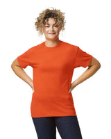 Gildan 8000 DryBlend Cotton Polyester Fabric - Orange, Moisture-Wicking, Classic Fit (1 Shirt)